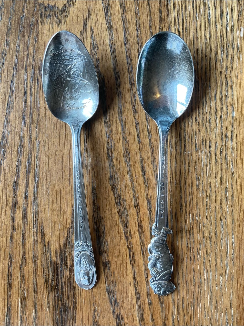 Vintage Spoons - Set of 2 including Tony the Tiger